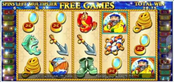 Free game สปินฟรี รีวิวเกม สล็อต Sea Captain ค่าย Pussy888