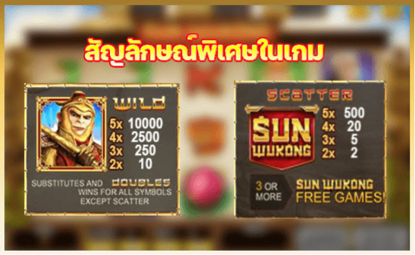 สัญลักษณ์พิเศษในเกม