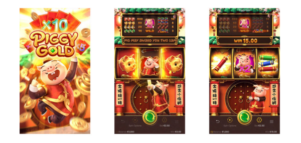 รีวิวเกมสล็อต Piggy Gold พีจีสล็อต PG Slot กติกาและวิธีเล่นเกม Piggy Gold