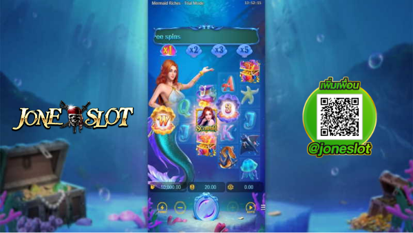 รีวิวเกมส์สล็อต Mermaid Riches พีจีสล็อต PGSLOT เครดิตฟรี